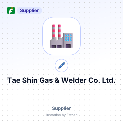 Tae Shin Gas & Welder Co., Ltd. – summary card, no photo uploaded yet