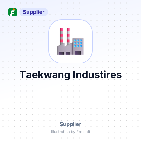 Taekwang Industires – summary card, no photo uploaded yet