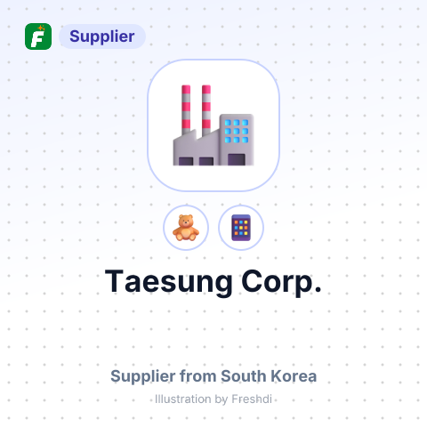 Taesung Corp. – summary card, no photo uploaded yet