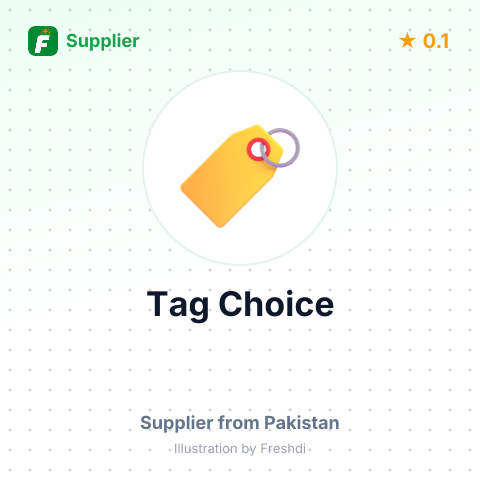 Tag Choice  – summary card, no photo uploaded yet