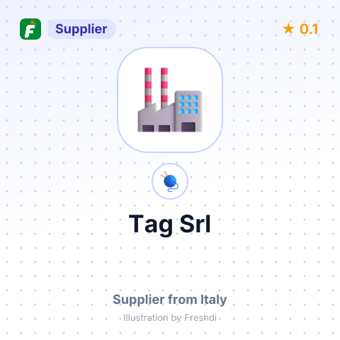 Tag Srl  – summary card, no photo uploaded yet