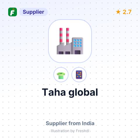 Taha global – summary card, no photo uploaded yet