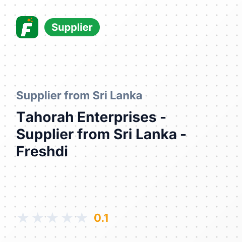 Tahorah Enterprises  – summary card, no photo uploaded yet