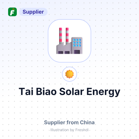 Tai Biao Solar Energy – summary card, no photo uploaded yet