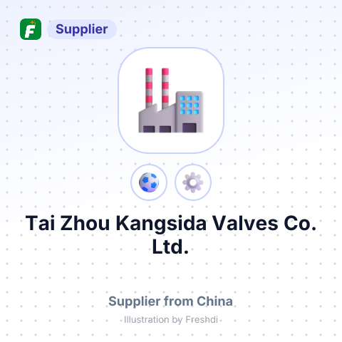 Tai Zhou Kangsida Valves Co.,Ltd. – summary card, no photo uploaded yet