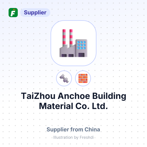 TaiZhou Anchoe Building Material Co., Ltd. – summary card, no photo uploaded yet
