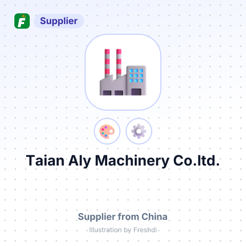 Taian Aly Machinery Co.ltd. – summary card, no photo uploaded yet