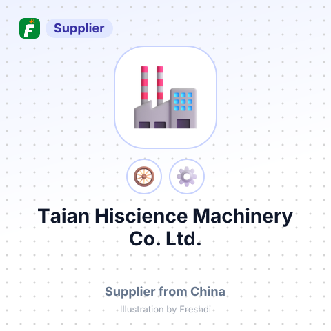 Taian Hiscience Machinery Co., Ltd. – summary card, no photo uploaded yet