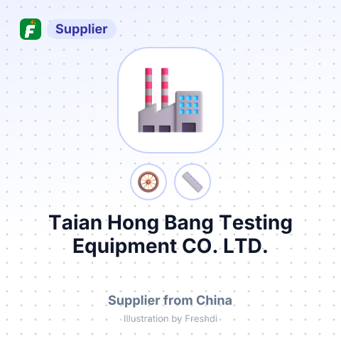 Taian Hong Bang Testing Equipment CO., LTD. – summary card, no photo uploaded yet