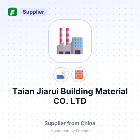 Taian Jiarui Building Material CO.,LTD – summary card, no photo uploaded yet