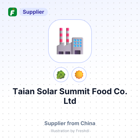 Taian Solar Summit Food Co.,Ltd – summary card, no photo uploaded yet