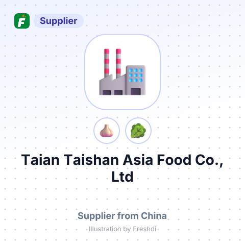 Taian Taishan Asia Food Co., Ltd – summary card, no photo uploaded yet
