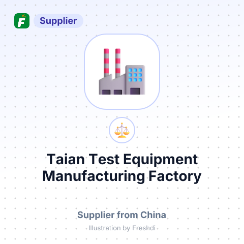 Taian Test Equipment Manufacturing Factory – summary card, no photo uploaded yet