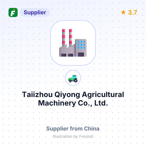 Taiizhou Qiyong Agricultural Machinery Co., Ltd. – summary card, no photo uploaded yet