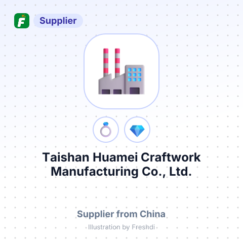 Taishan Huamei Craftwork Manufacturing Co., Ltd. – summary card, no photo uploaded yet