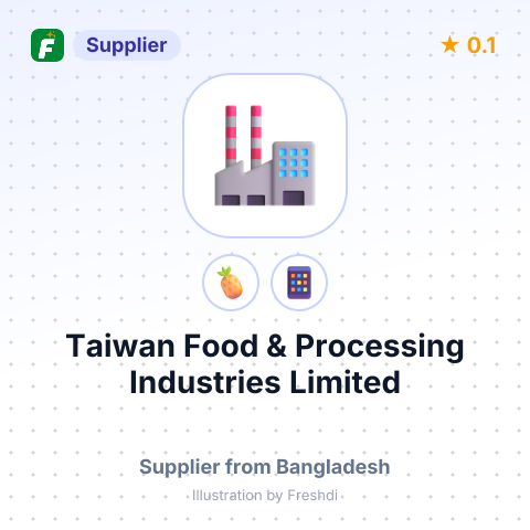 Taiwan Food & Processing Industries Limited  – summary card, no photo uploaded yet