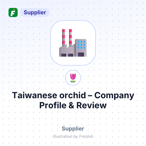Taiwanese orchid – summary card, no photo uploaded yet