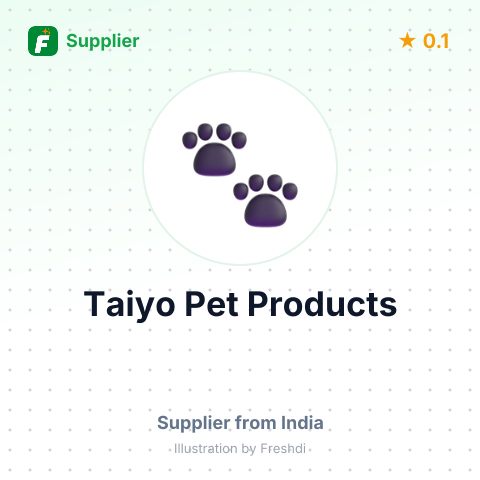 Taiyo Pet Products  – summary card, no photo uploaded yet