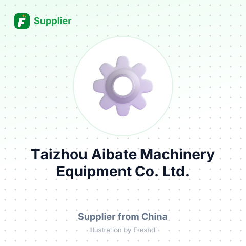 Taizhou Aibate Machinery Equipment Co., Ltd. – summary card, no photo uploaded yet