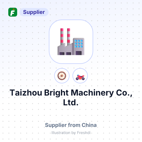 Taizhou Bright Machinery Co., Ltd. – summary card, no photo uploaded yet