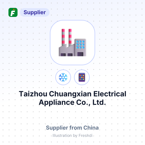 Taizhou Chuangxian Electrical Appliance Co., Ltd. – summary card, no photo uploaded yet