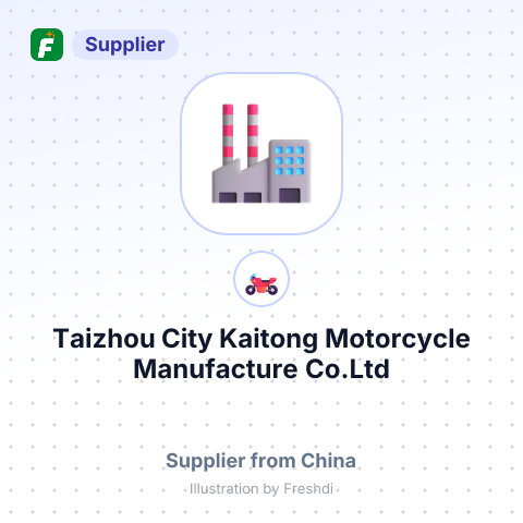 Taizhou City Kaitong Motorcycle Manufacture Co.Ltd – summary card, no photo uploaded yet
