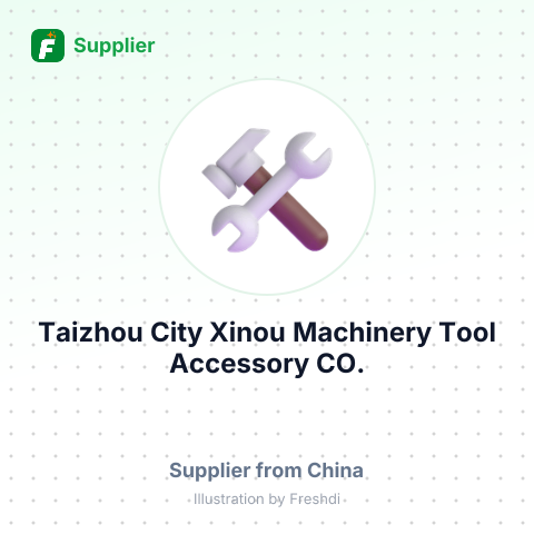 Taizhou City Xinou Machinery Tool Accessory CO.,LTD – summary card, no photo uploaded yet