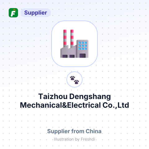 Taizhou Dengshang Mechanical&Electrical Co.,Ltd – summary card, no photo uploaded yet