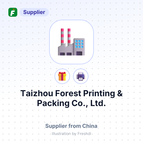 Taizhou Forest Printing & Packing Co., Ltd. – summary card, no photo uploaded yet