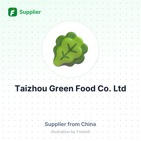Taizhou Green Food Co., Ltd – summary card, no photo uploaded yet