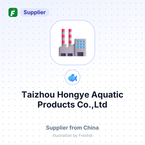 Taizhou Hongye Aquatic Products Co.,Ltd – summary card, no photo uploaded yet