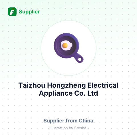 Taizhou Hongzheng Electrical Appliance Co.,Ltd – summary card, no photo uploaded yet