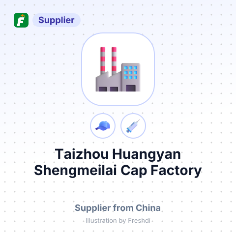 Taizhou Huangyan Shengmeilai Cap Factory – summary card, no photo uploaded yet