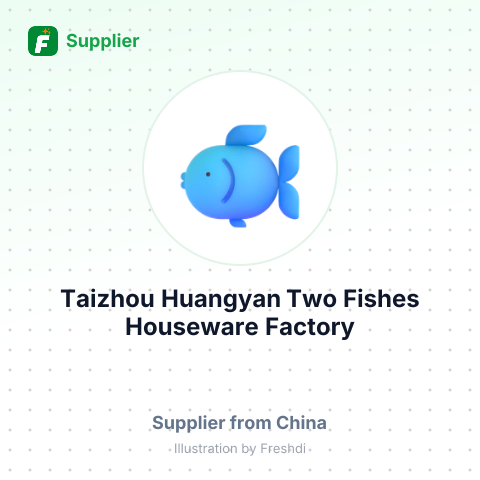 Taizhou Huangyan Two Fishes Houseware Factory – summary card, no photo uploaded yet