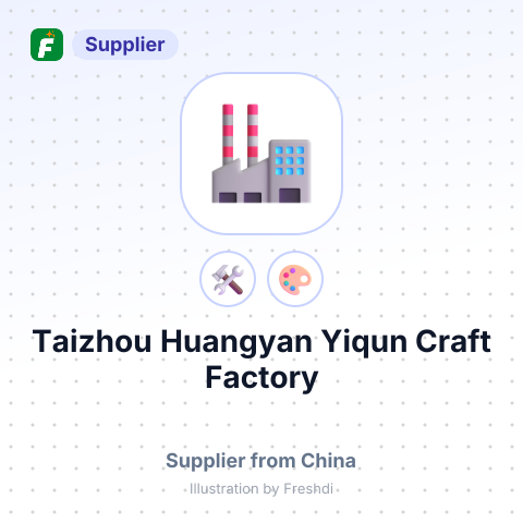 Taizhou Huangyan Yiqun Craft Factory – summary card, no photo uploaded yet