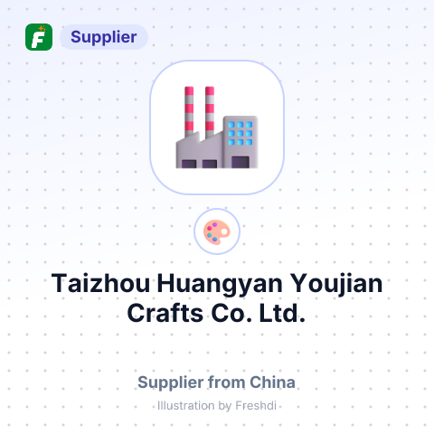 Taizhou Huangyan Youjian Crafts Co., Ltd. – summary card, no photo uploaded yet
