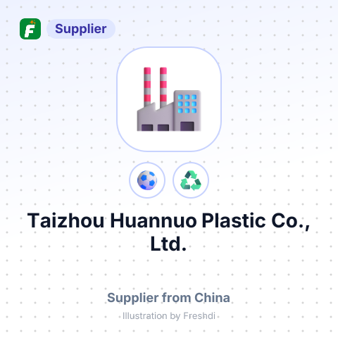 Taizhou Huannuo Plastic Co., Ltd. – summary card, no photo uploaded yet