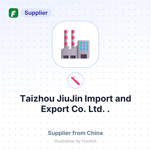 Taizhou JiuJin Import and Export Co.,Ltd. . – summary card, no photo uploaded yet