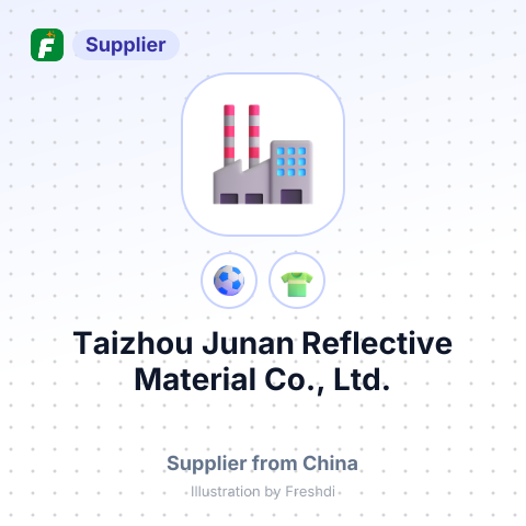 Taizhou Junan Reflective Material Co., Ltd. – summary card, no photo uploaded yet