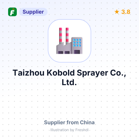 Taizhou Kobold Sprayer Co., Ltd. – summary card, no photo uploaded yet