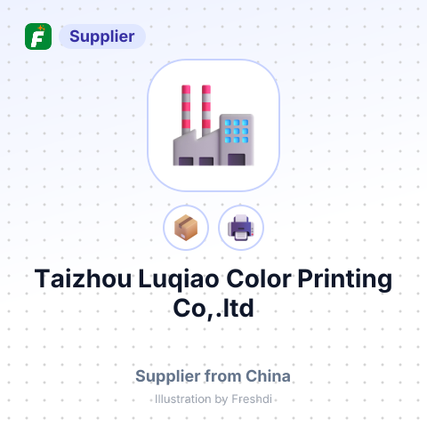 Taizhou Luqiao Color Printing Co,.ltd – summary card, no photo uploaded yet
