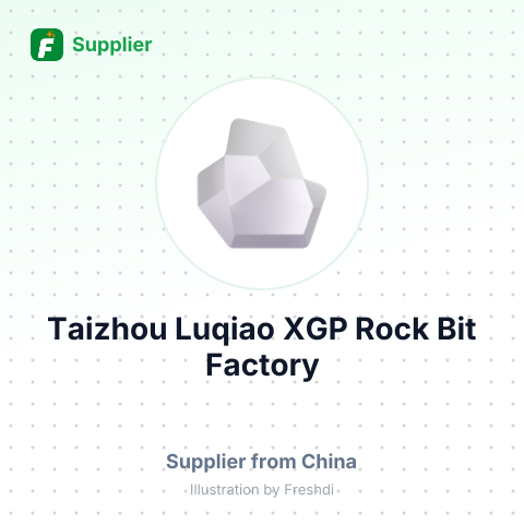 Taizhou Luqiao XGP Rock Bit Factory – summary card, no photo uploaded yet