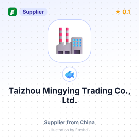 Taizhou Mingying Trading Co., Ltd.  – summary card, no photo uploaded yet