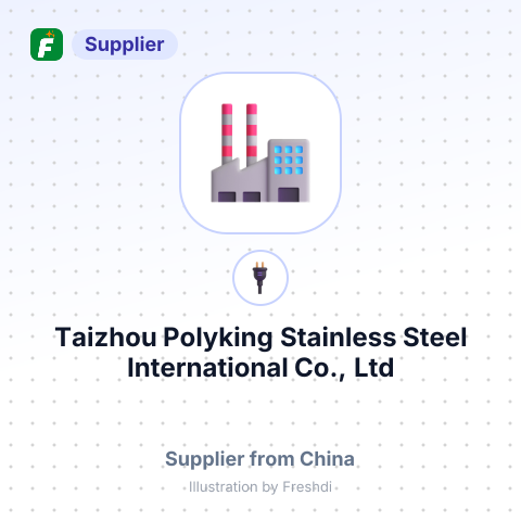 Taizhou Polyking Stainless Steel International Co., Ltd – summary card, no photo uploaded yet