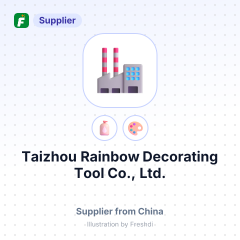 Taizhou Rainbow Decorating Tool Co., Ltd. – summary card, no photo uploaded yet