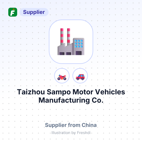 Taizhou Sampo Motor Vehicles Manufacturing Co., Ltd. – summary card, no photo uploaded yet