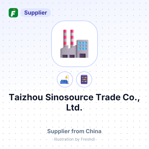 Taizhou Sinosource Trade Co., Ltd. – summary card, no photo uploaded yet