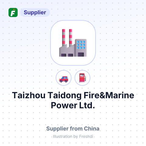 Taizhou Taidong Fire&Marine Power Ltd. – summary card, no photo uploaded yet