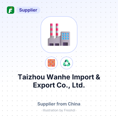Taizhou Wanhe Import & Export Co., Ltd. – summary card, no photo uploaded yet