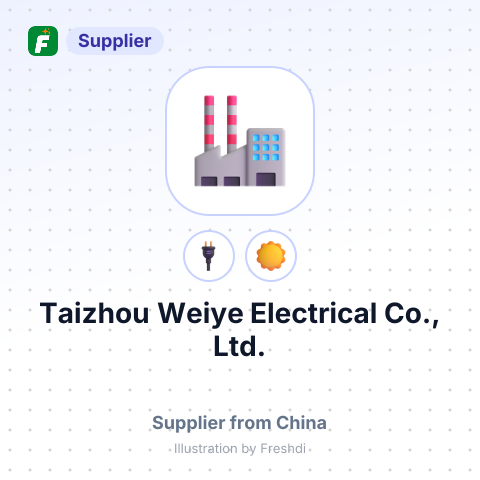 Taizhou Weiye Electrical Co., Ltd. – summary card, no photo uploaded yet